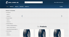 Desktop Screenshot of globalwheelinc.com